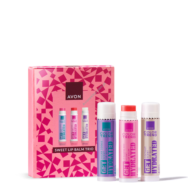 Zestaw balsamów do ust 