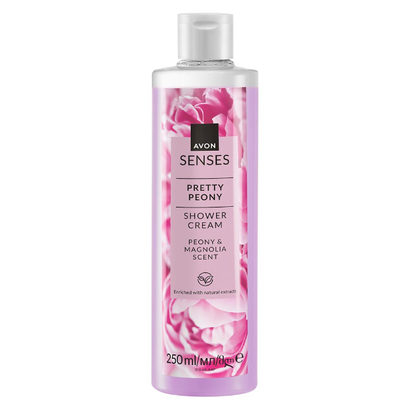 Kremowy żel pod prysznic Pretty Peony – 250 ml