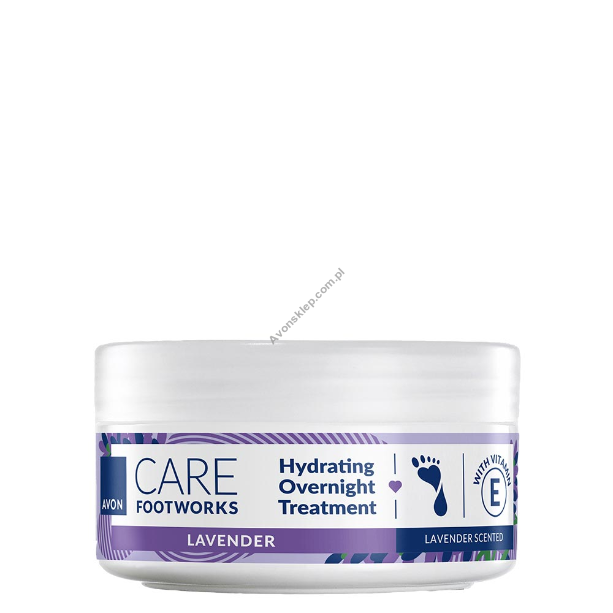 Intensywnie nawilżająca kuracja lawendowa do stóp (150 ml) - Foot Works