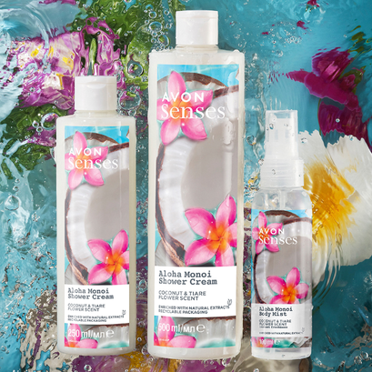 Zestaw kosmetyków Kokos i Kwiat Tahiti