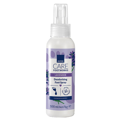 Lawendowy spray do stóp i obuwia z ochroną przeciwzapachową (100 ml) - Foot Works
