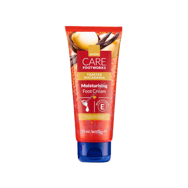 Footworks Nawilżający krem do stóp Pieczone orzechy macadamia - 75 ml