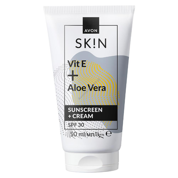 Krem do twarzy i do opalania z SPF30 2 w 1