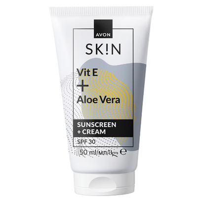 Krem do twarzy i do opalania z SPF30 2 w 1