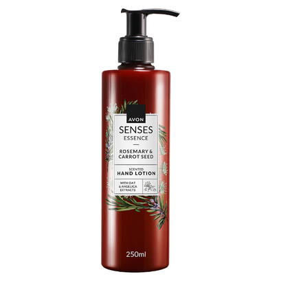 Lotion do rąk Rozmaryn i Nasiona Marchwi Senses Essence - 250 ml