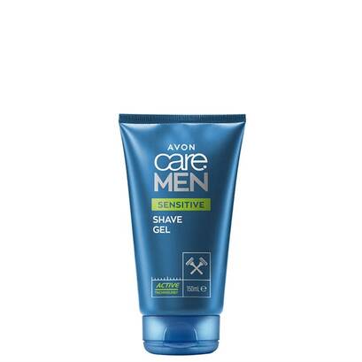 Żel do golenia i mycia twarzy dla Niego SENSITIVE (150 ml) - AVON CARE MEN