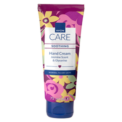 Kojący krem do rąk z gliceryną o zapachu jaśminu Avon Care – 75 ml