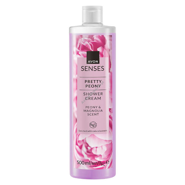 Kremowy żel pod prysznic Pretty Peony – 500 ml