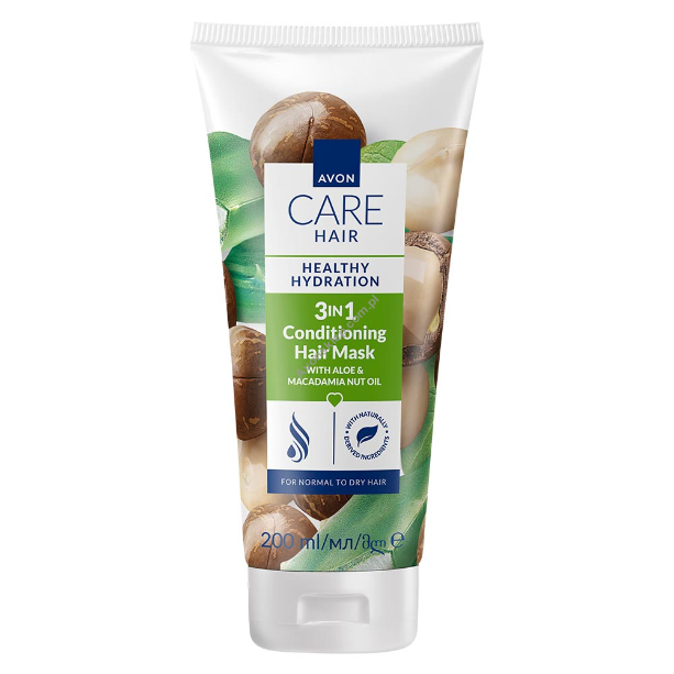 Maska do włosów 3 w 1 Aloes i olejek z orzechów makadamia 200 ml