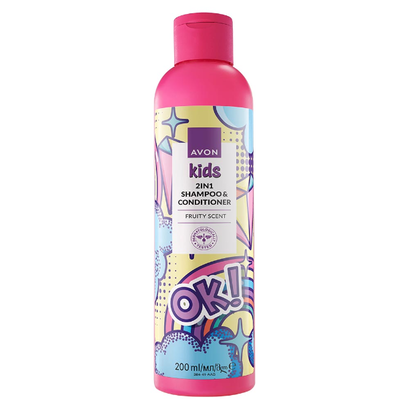 2w1 szampon i odżywka – owocowy Avon Kids – 200 ml