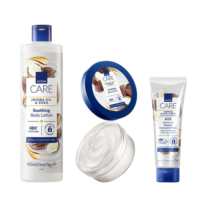 Zestaw pielęgnacyjny Avon Care Jojoba i Masło Shea