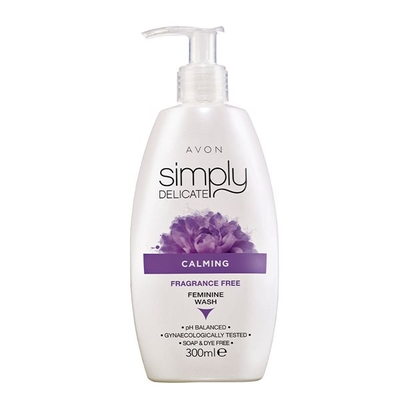 Bezzapachowy łagodzący płyn do higieny intymnej  (300 ml) - Simply Delicate