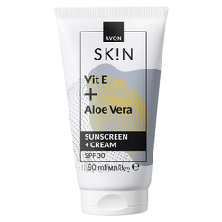 Krem do twarzy i do opalania z SPF30 2 w 1